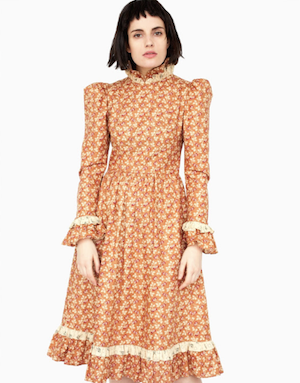 Illustration for article titled The Settler Fantasies Woven Into the Prairie Dresses